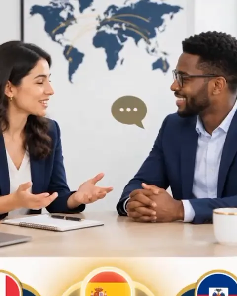 Interviewing a candidate with the help of an interpreter